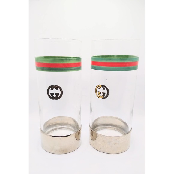 Vintage Gucci Whiskey Drinking Glasses 